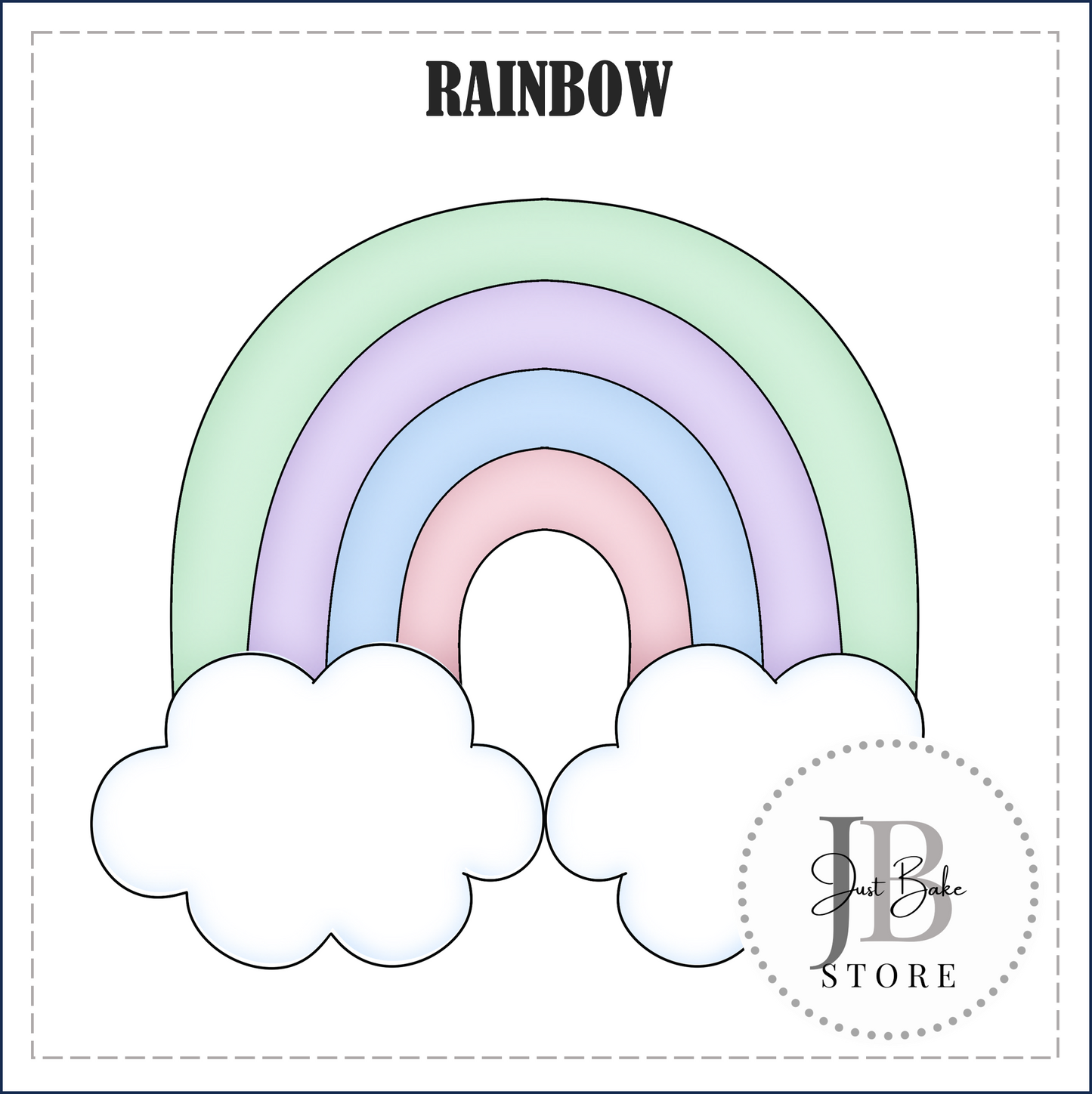 J352 - RAINBOW COOKIE CUTTER