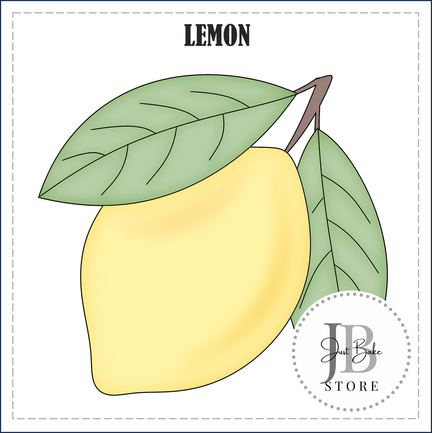 J358 - LEMON COOKIE CUTTER