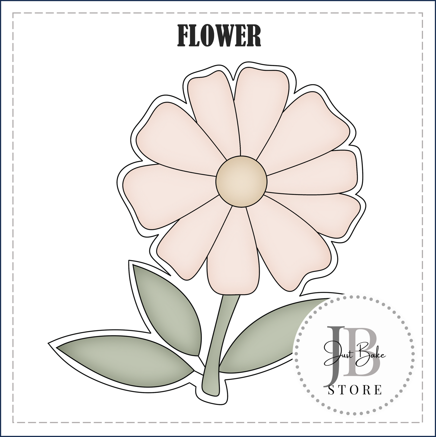 J470 - FLOWER COOKIE CUTTER