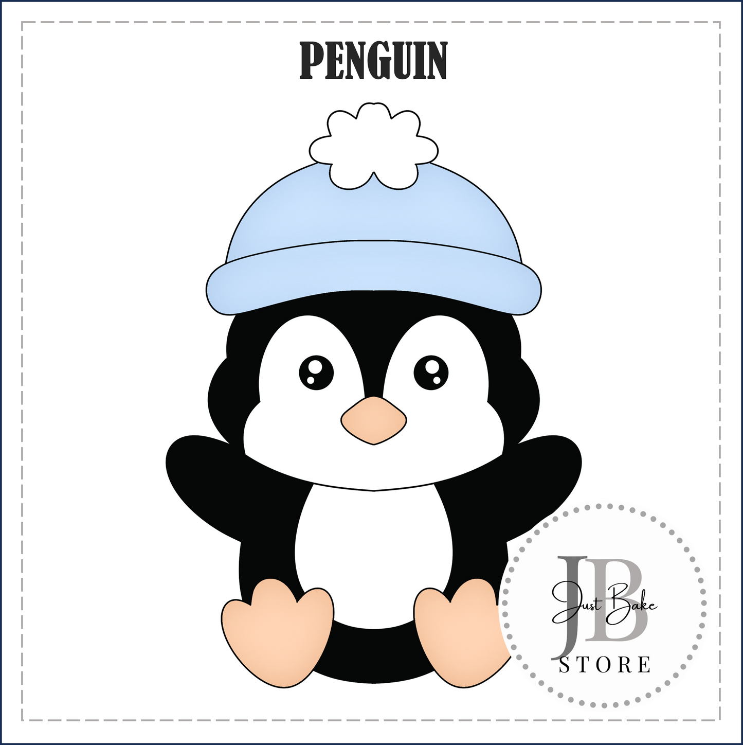 J475 - PENGUIN COOKIE CUTTER