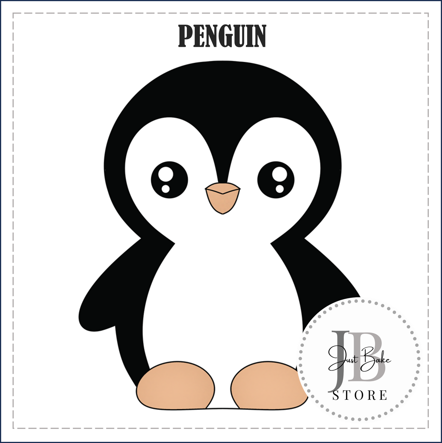 J476 - PENGUIN COOKIE CUTTER
