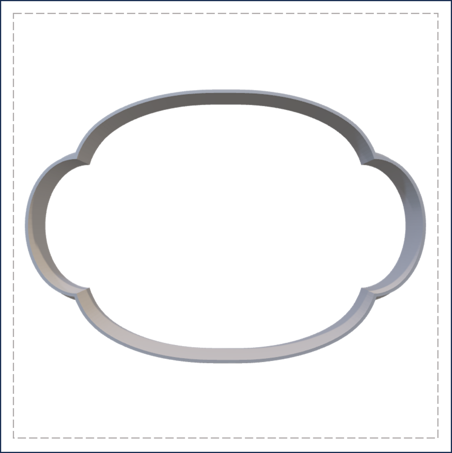 J50 - PLAQUE COOKIE CUTTER