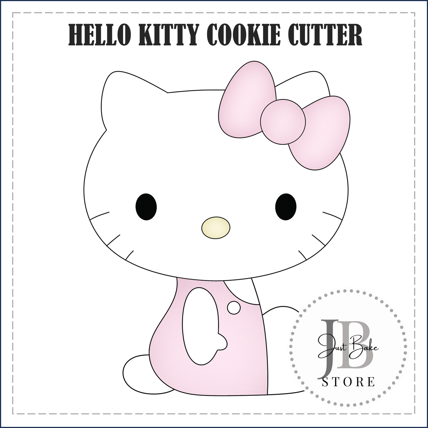J530 - HELLO KITTY COOKIE CUTTER