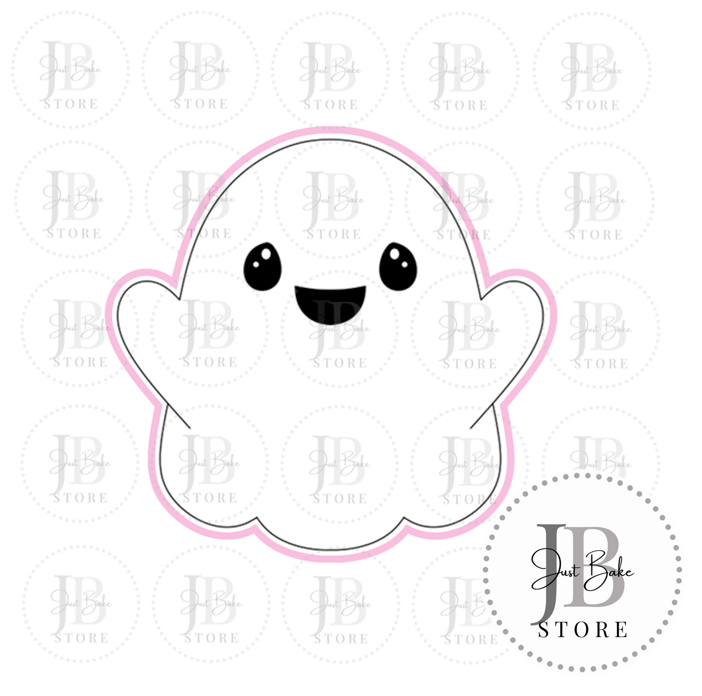 J586 - Ghost Cookie Cutter