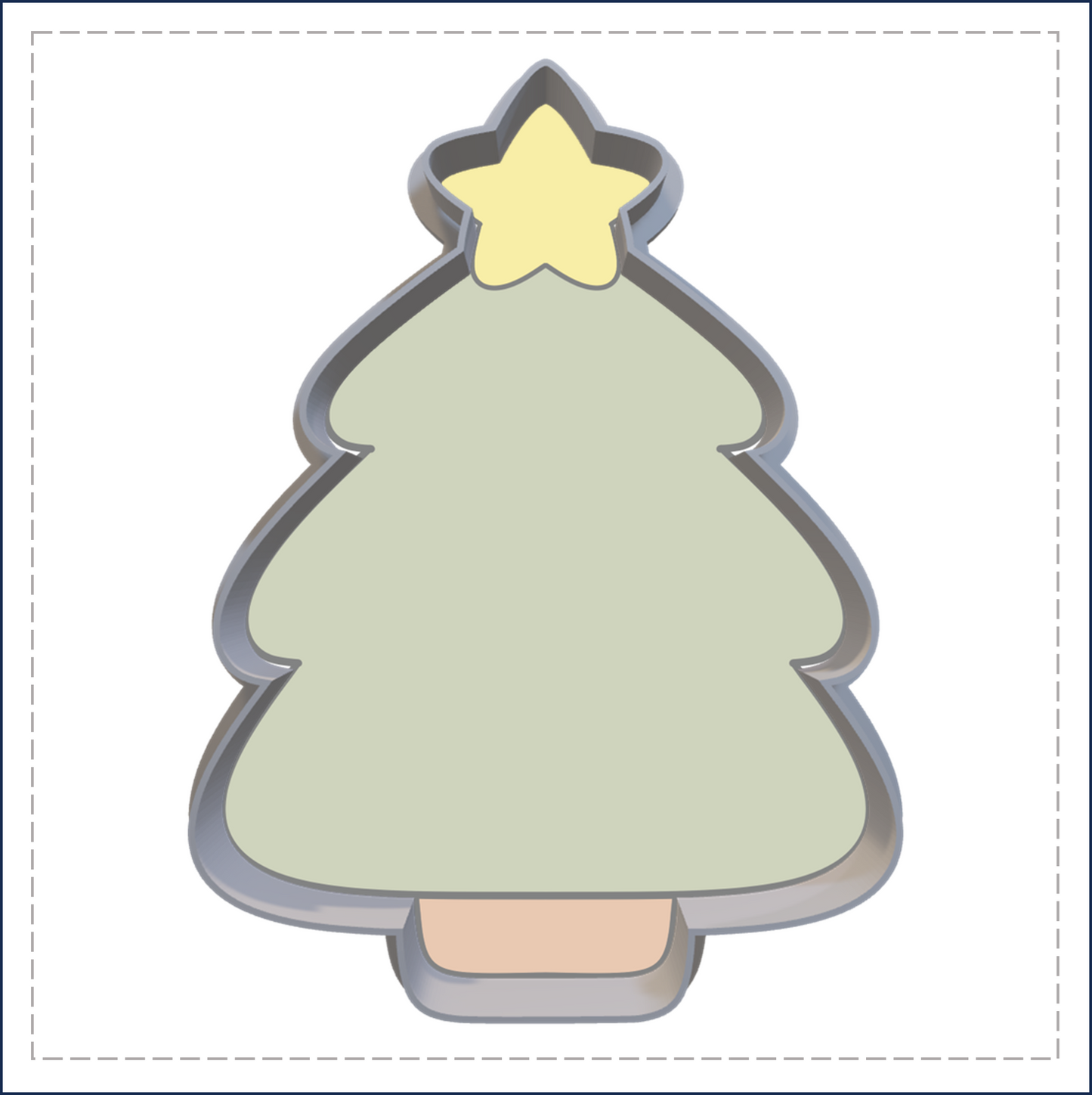 J86 - CHRISTMAS TREE COOKIE CUTTER