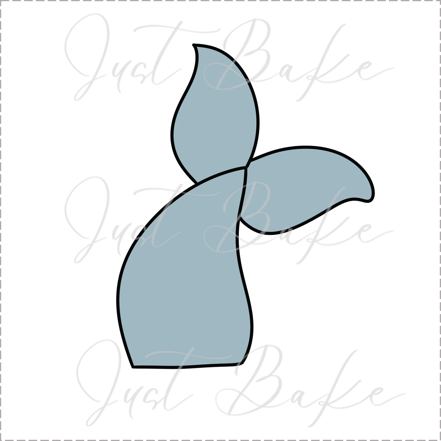 JBS0322 - MERMAID TAIL COOKIE CUTTER