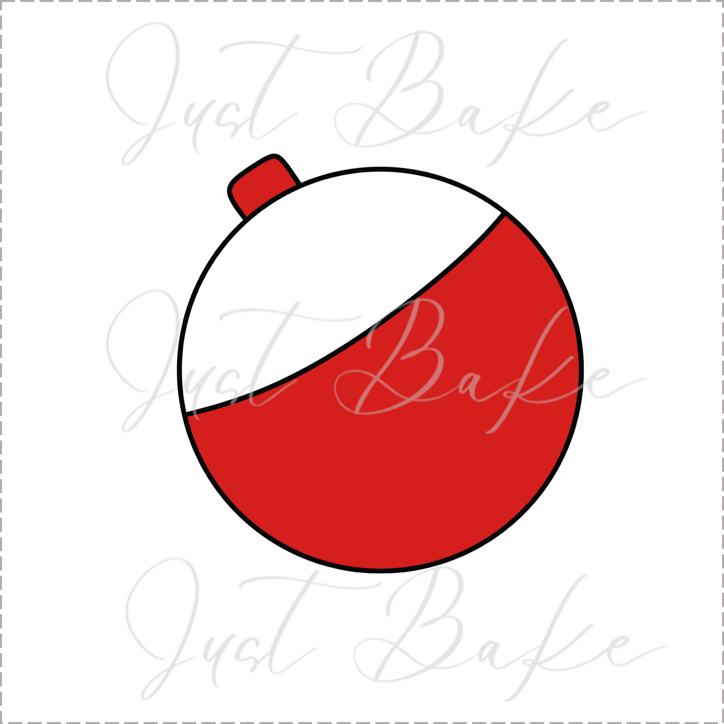 JBS0645 - FISHING BOBBER COOKIE CUTTER
