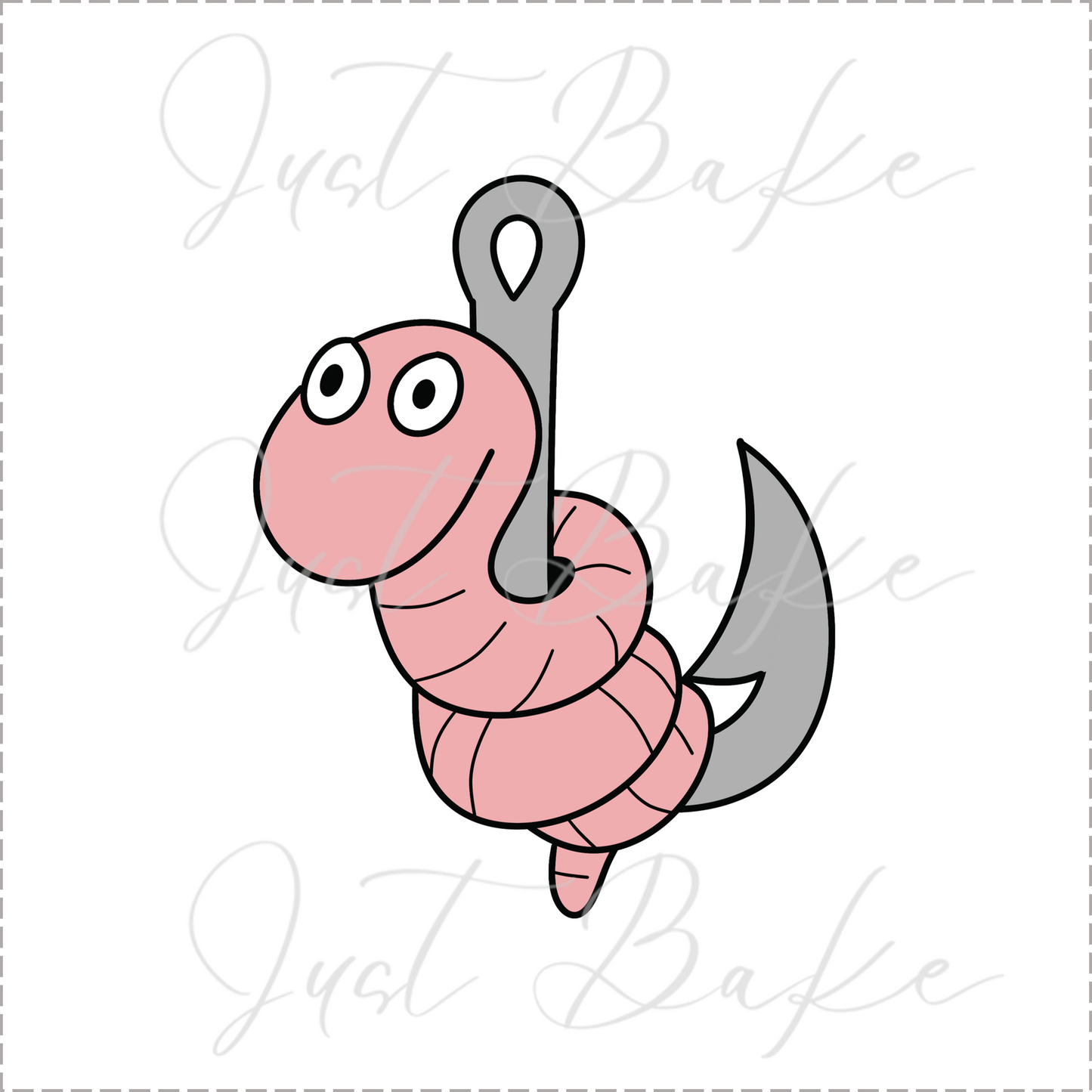 JBS0646 - FISHING HOOK COOKIE CUTTER