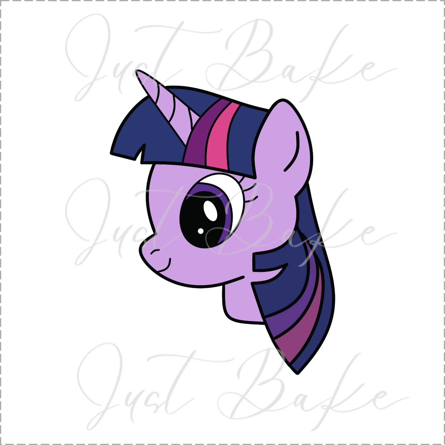 JBS0685 - TWILIGHT SPARKLE COOKIE CUTTER