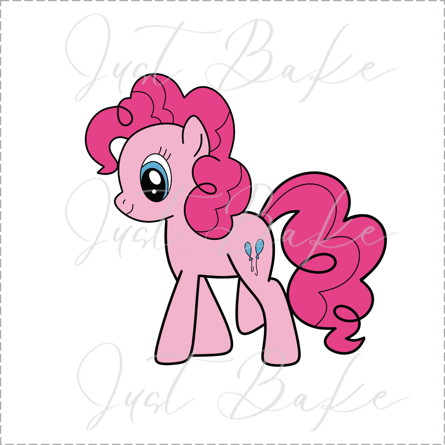 JBS0686 - PINKIE PIE COOKIE CUTTER