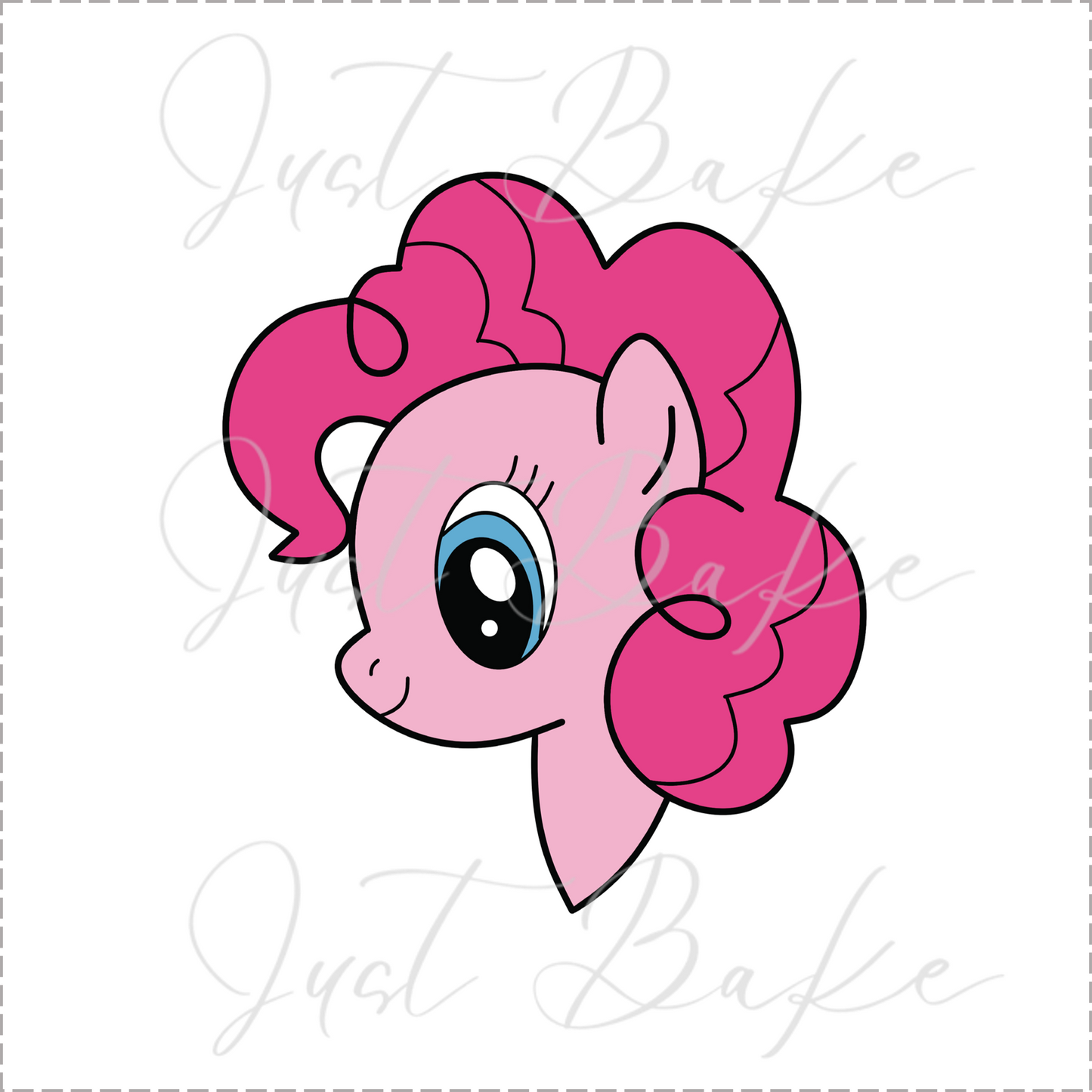 JBS0687 - PINKIE PIE COOKIE CUTTER