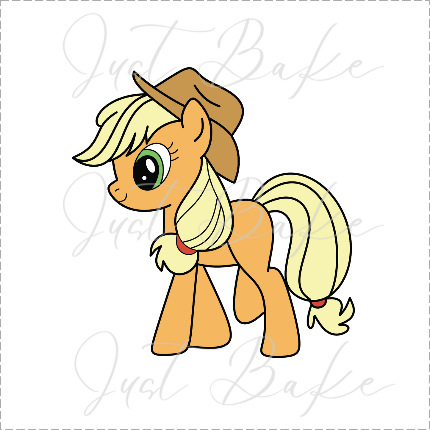 JBS0688 - APPLEJACK COOKIE CUTTER