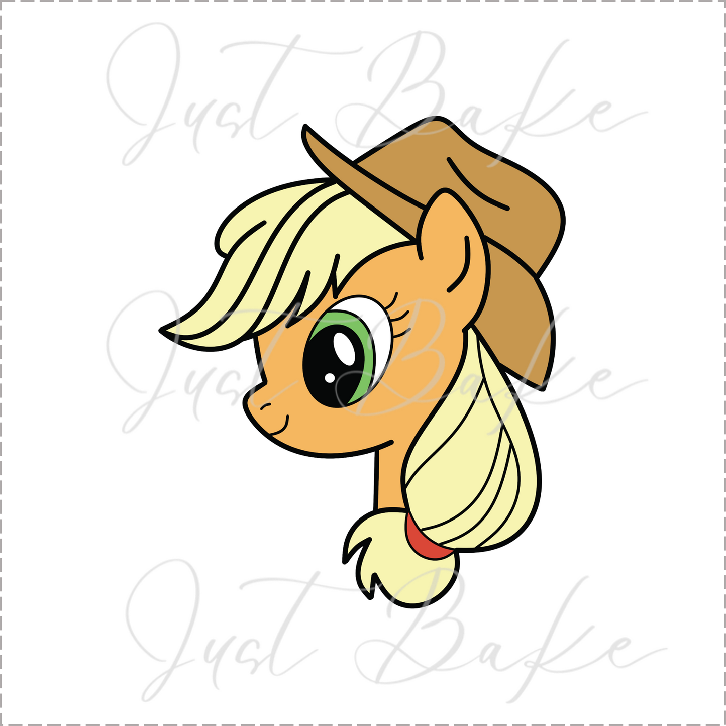 JBS0689 - APPLEJACK COOKIE CUTTER