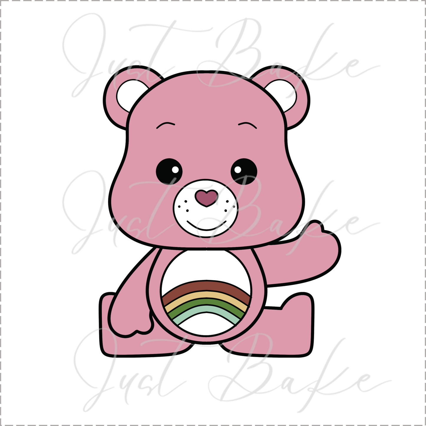 JBS0696 - CARE BEARS COOKIE CUTTER