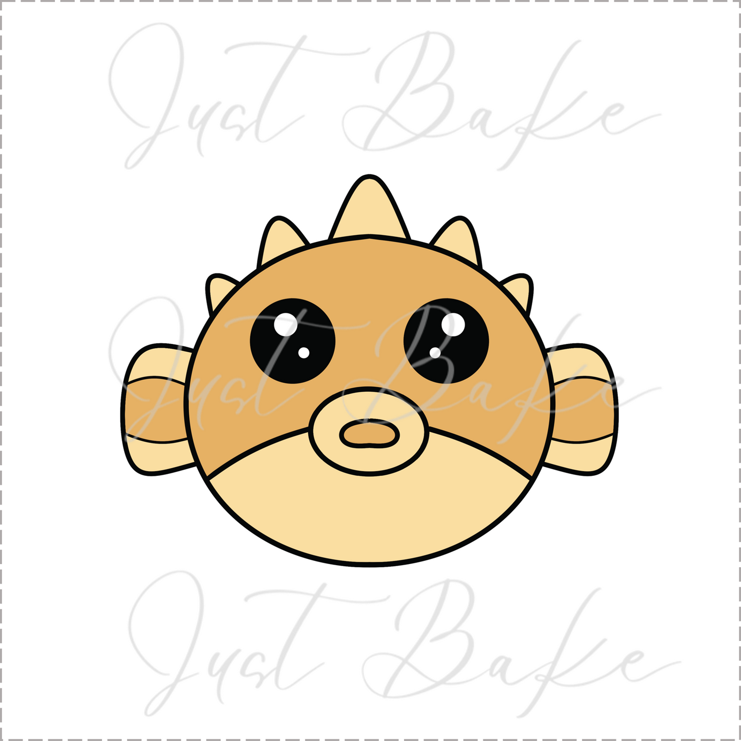 JBS0701 - BLOW UP FISH COOKIE CUTTER