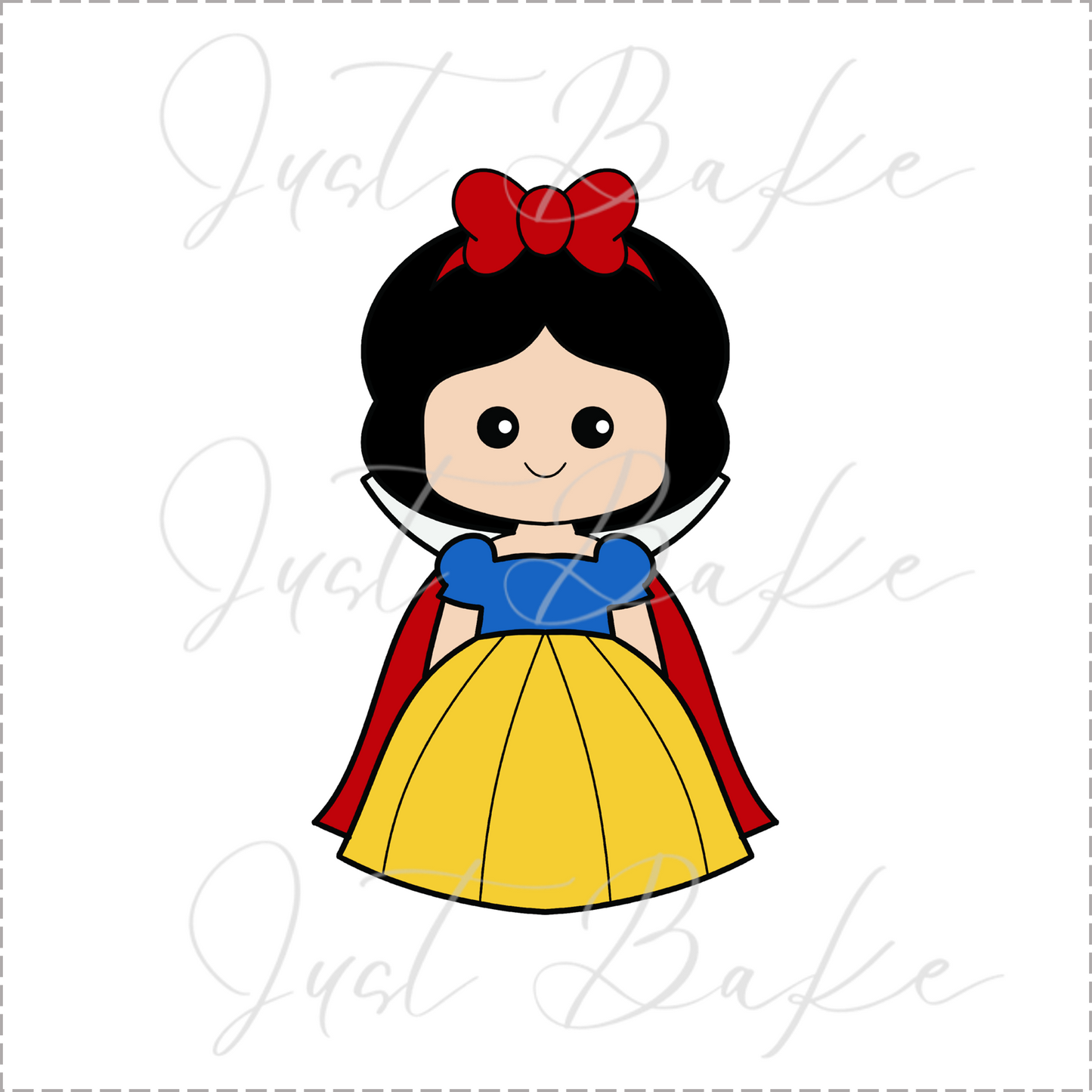 JBS0704 - DISNEY PRINCESS - SNOW WHITE COOKIE CUTTER