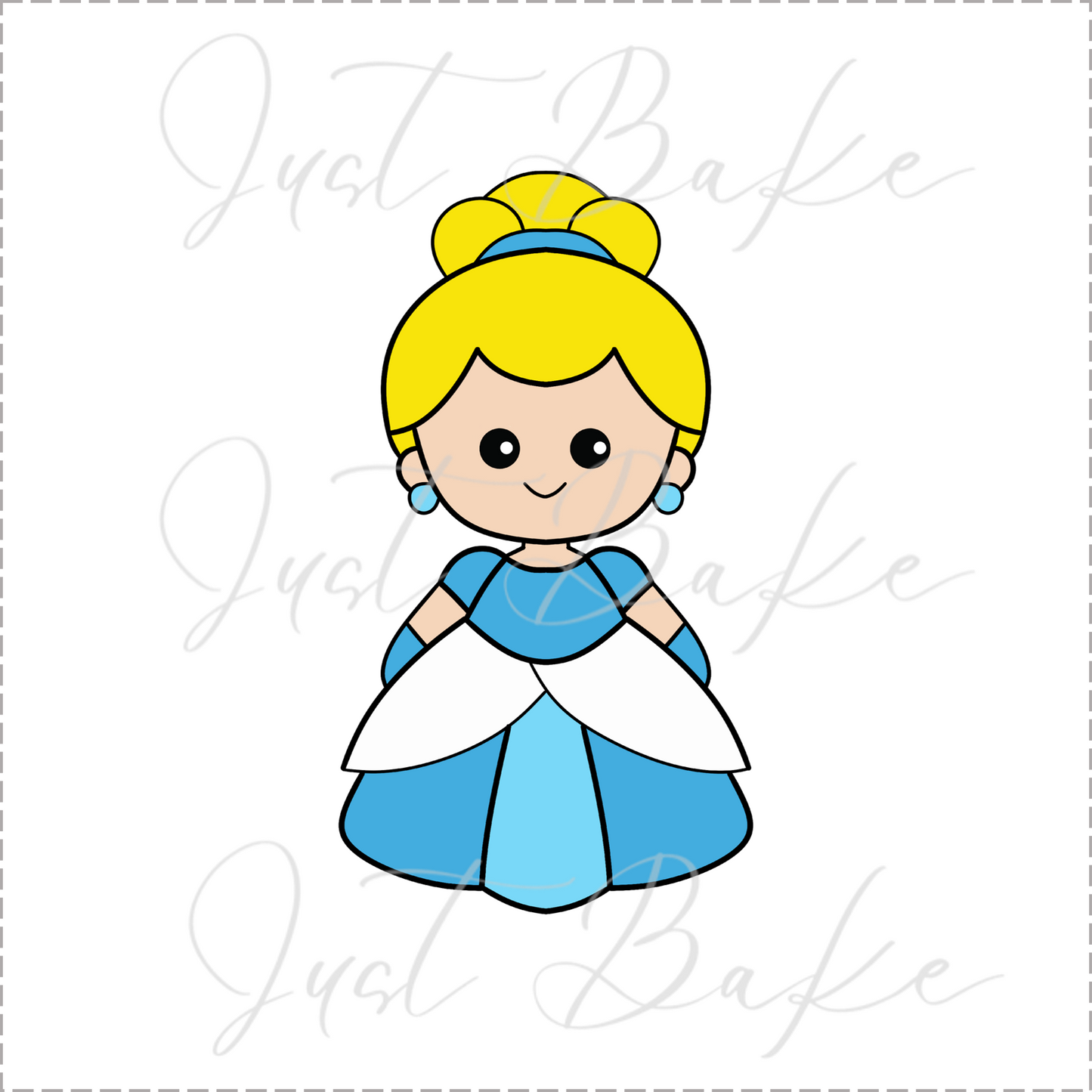 JBS0705 - DISNEY PRINCESS - CINDERELLA COOKIE CUTTER