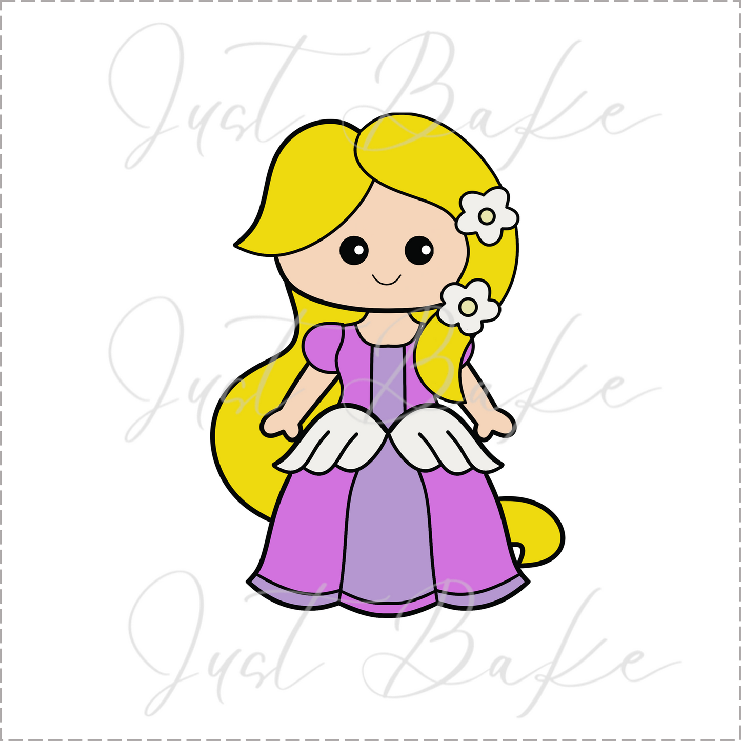 JBS0706 - DISNEY PRINCESS - REPUNZEL COOKIE CUTTER