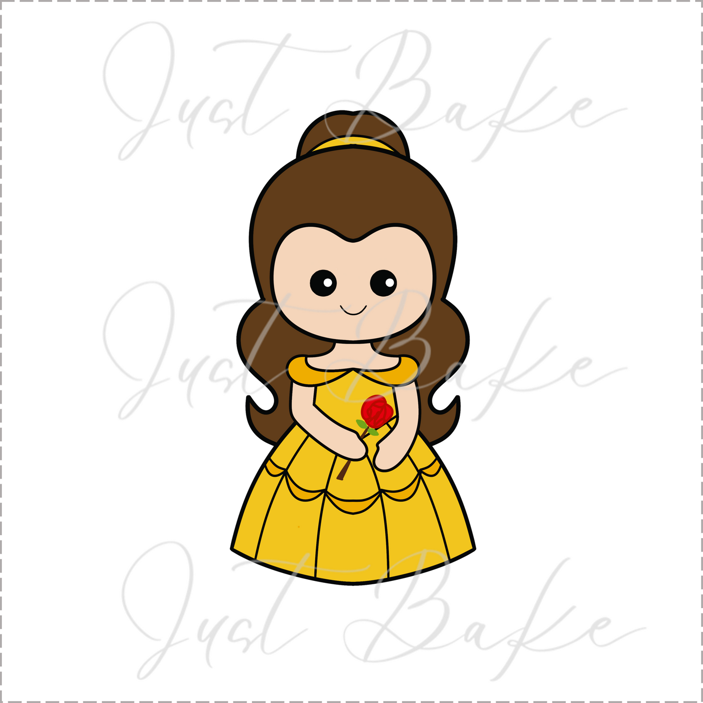 JBS0709 - DISNEY PRINCESS - BELLA COOKIE CUTTER