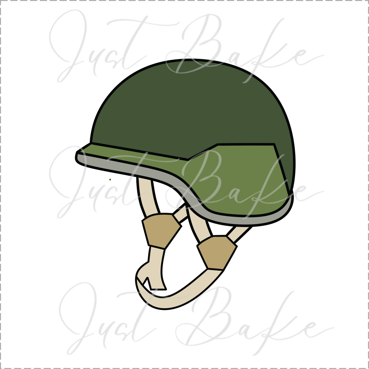 JBS0728 - ARMY HELMET COOKIE CUTTER