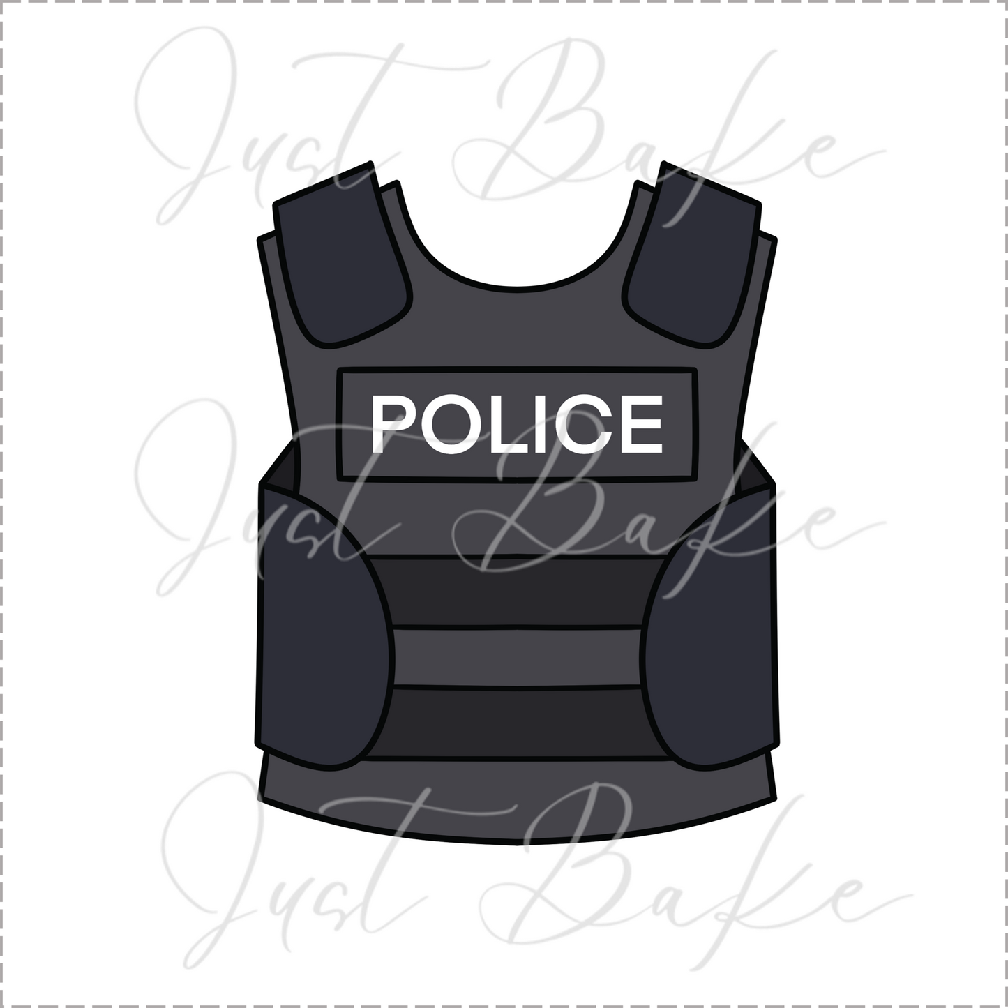 JBS0747 - BULLET PROOF VEST COOKIE CUTTER
