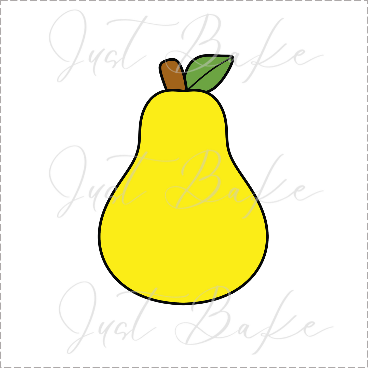 JBS0764 - PEAR COOKIE CUTTER