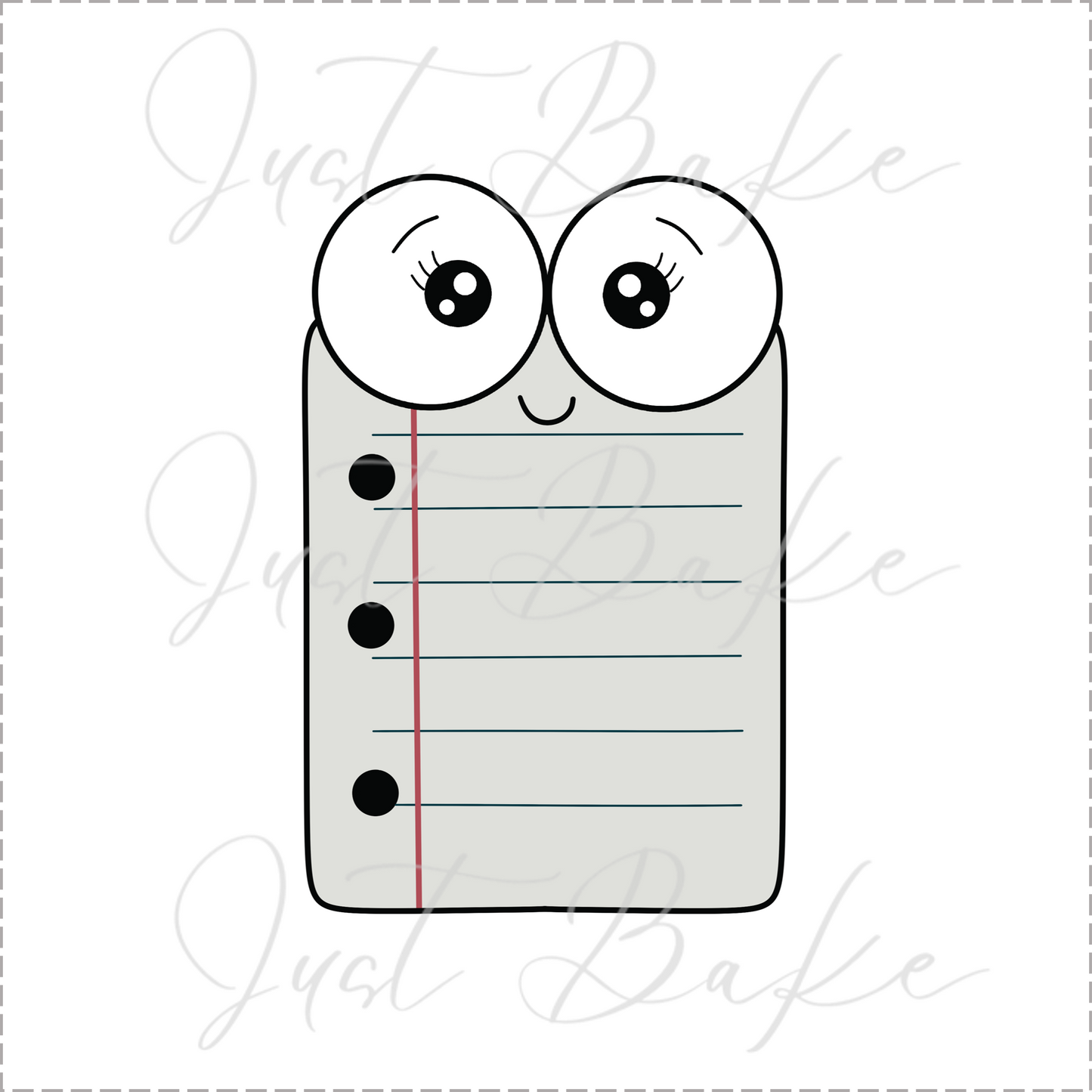 JBS0814 - GOOGLY EYES PAPER COOKIE CUTTER