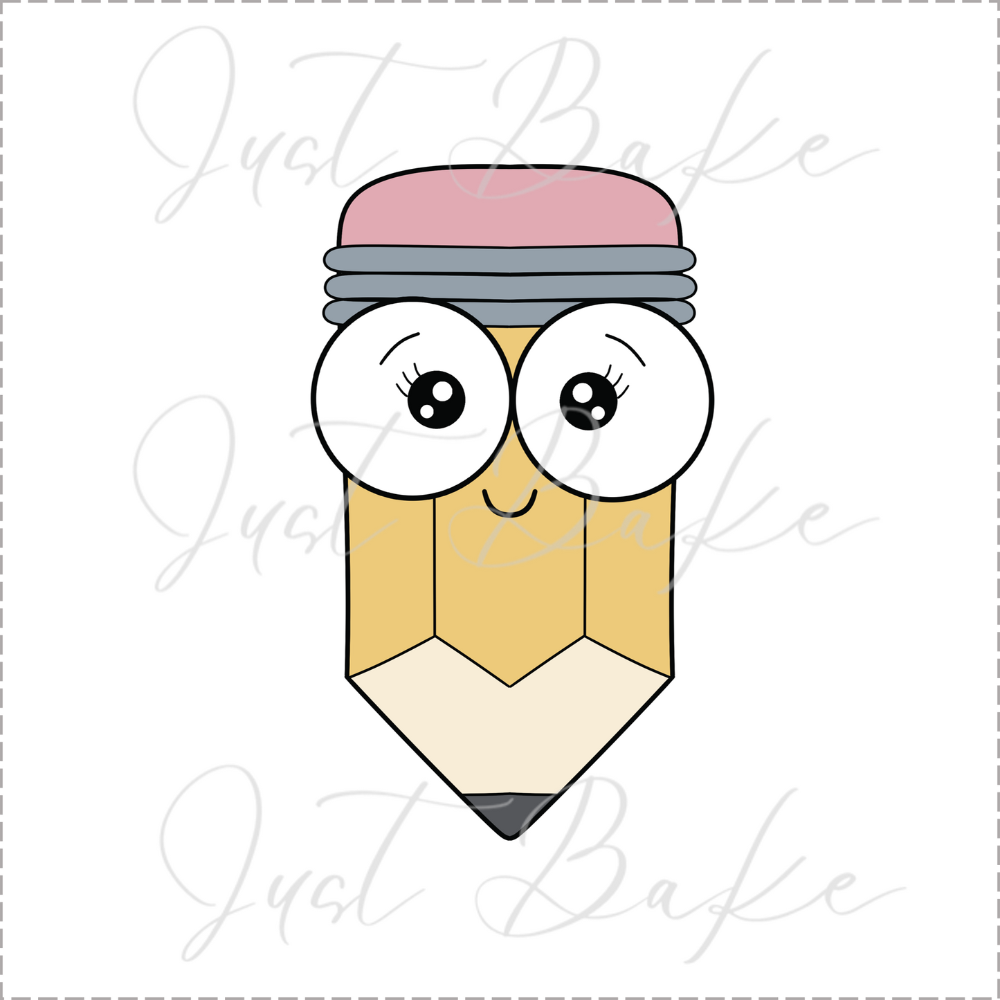 JBS0817 - GOOGLY EYES PENCIL COOKIE CUTTER