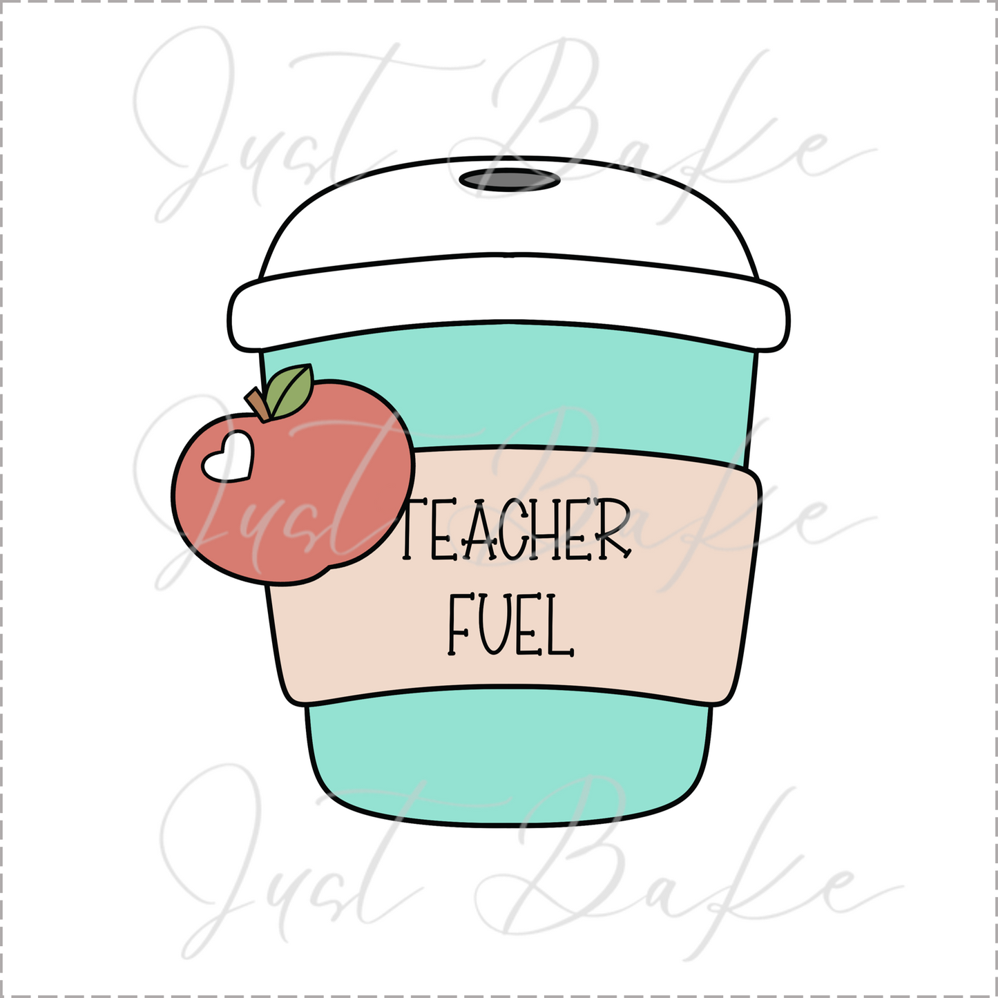 JBS0837 - TEACHER FUEL COOKIE CUTTER