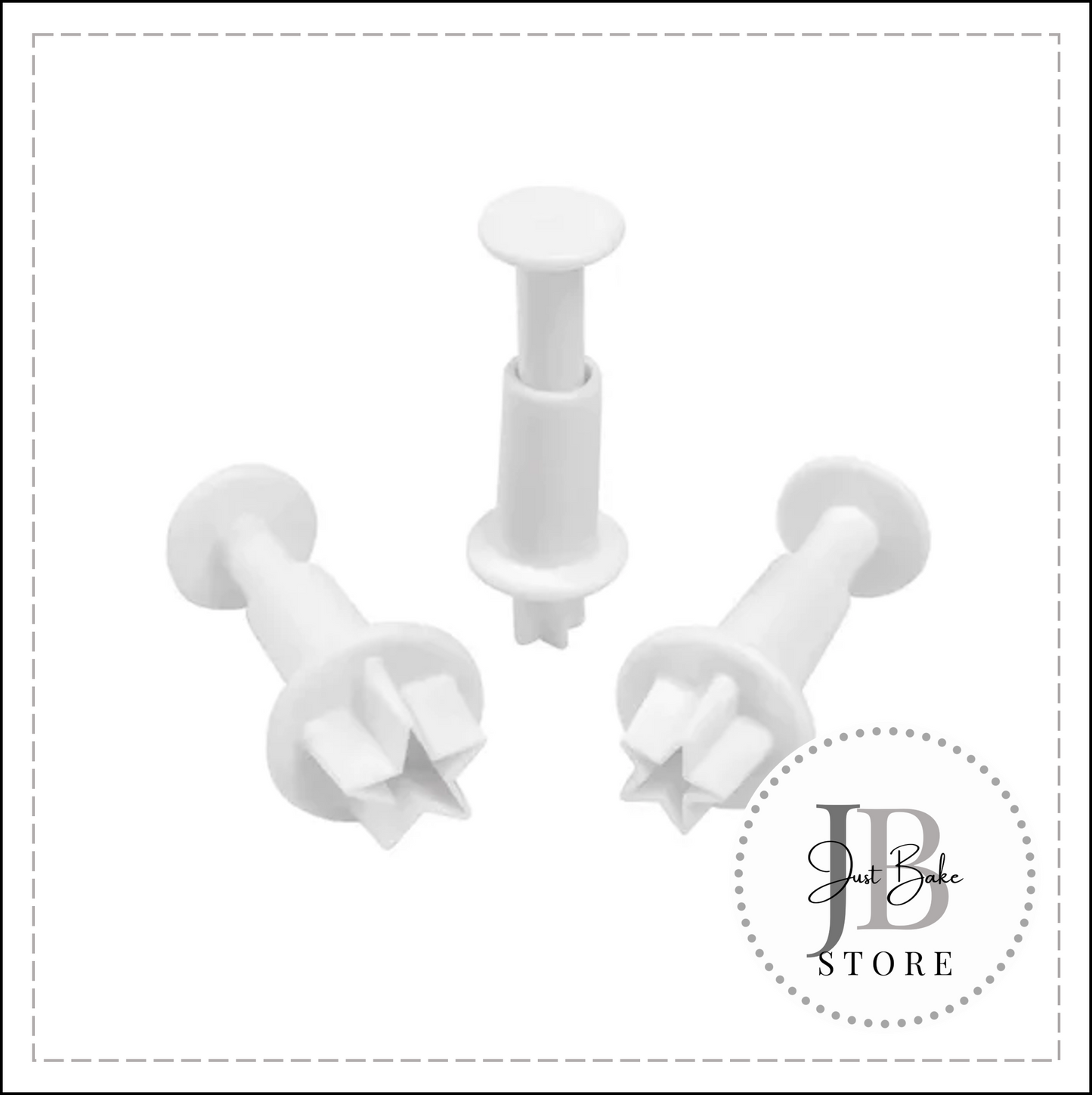 PLUNGER002 - 3 PIECE STAR PLUNGER SET