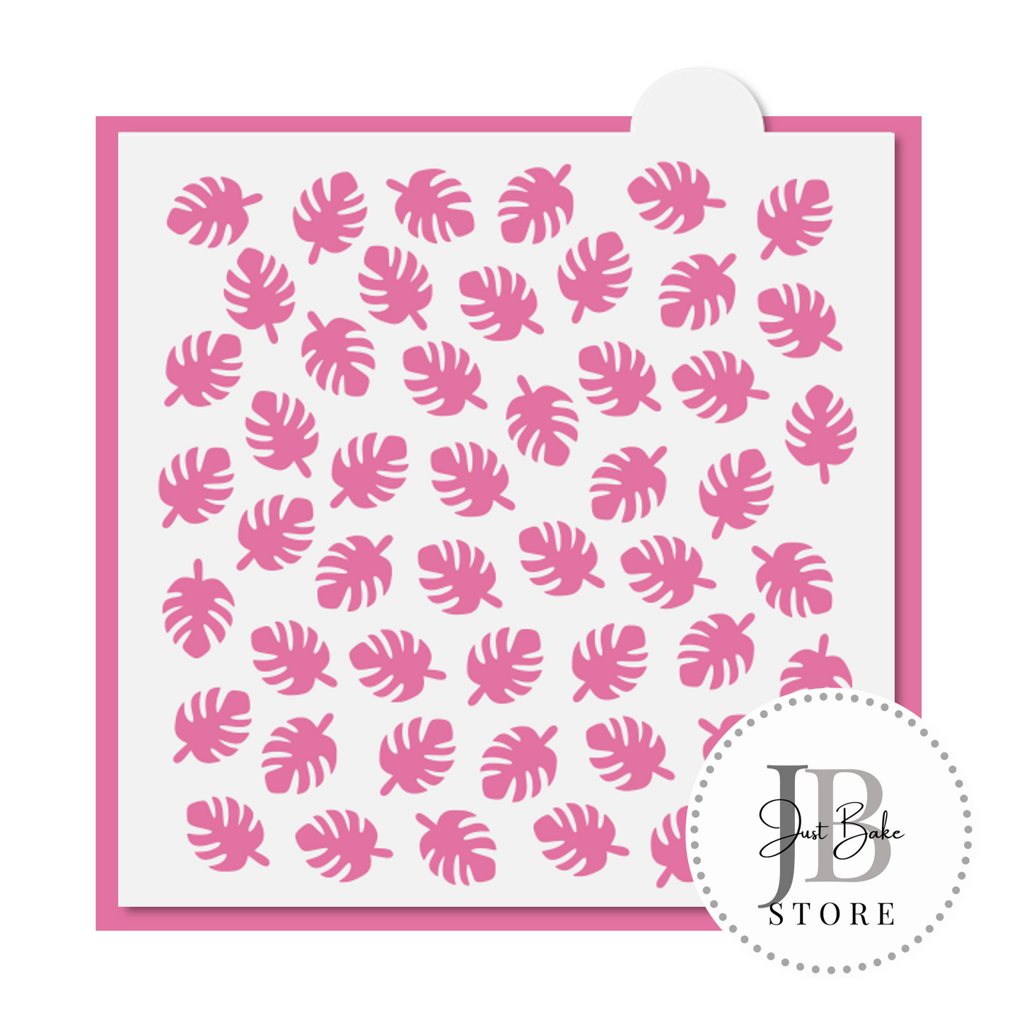 PYO0058 - Leave Background Pattern Stencil