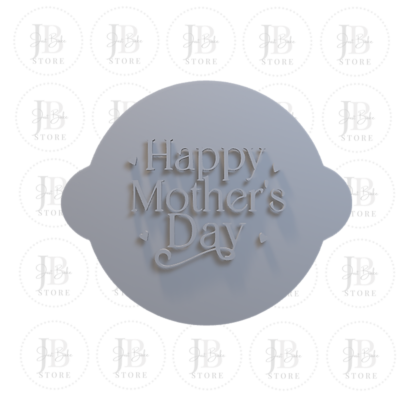 00211 - Happy Mothers Day Fondant Stamp