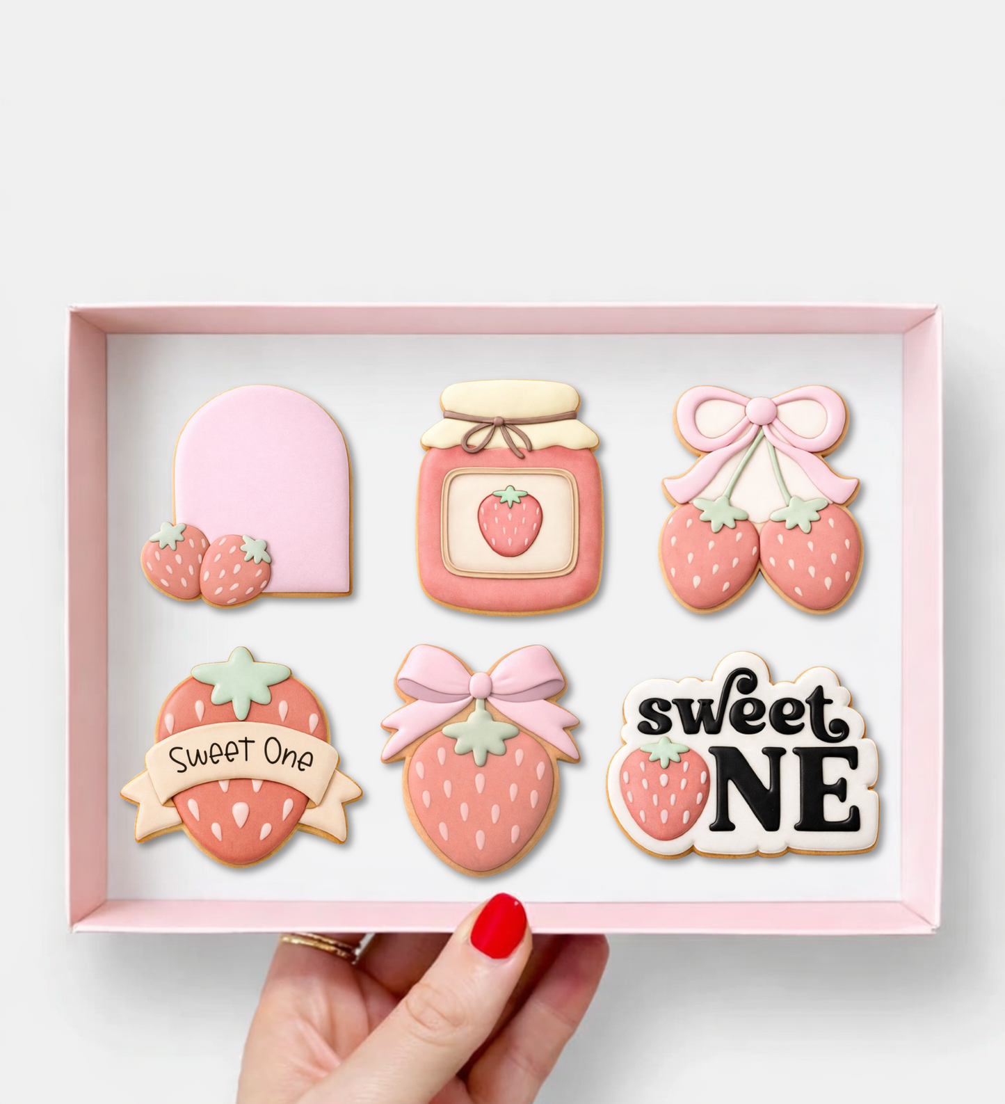 806. Strawberry Plaque Cookie Cutter