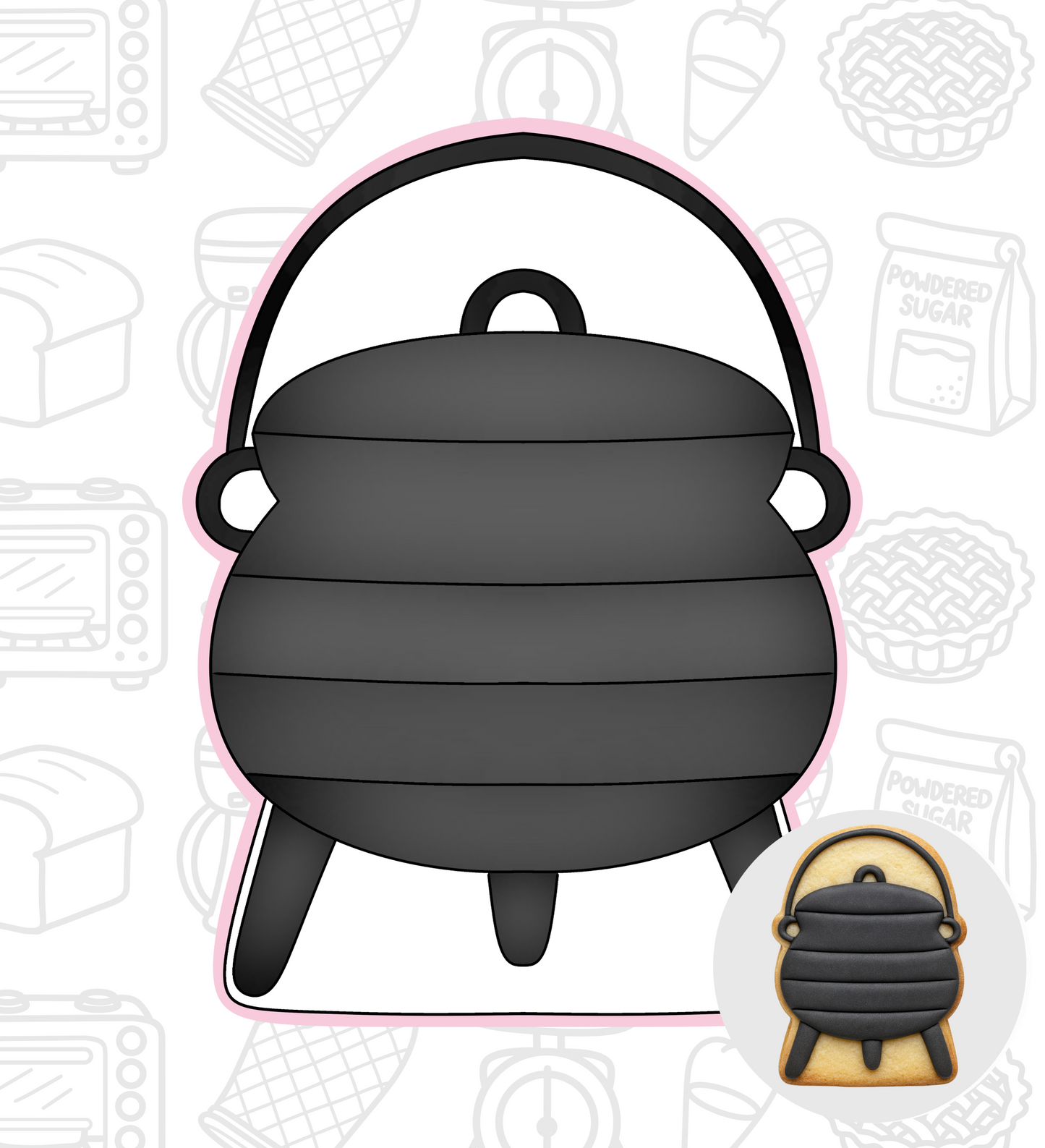 400. Potjie Cookie Cutter