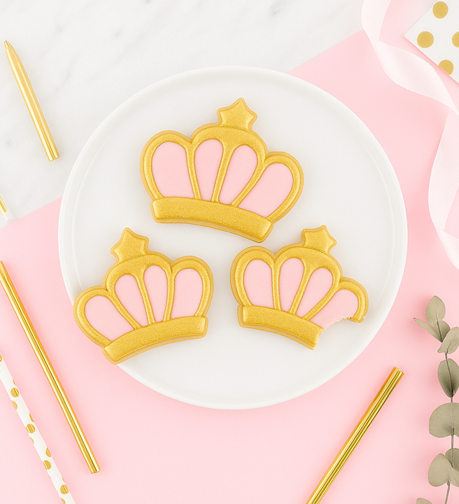 178. Princess Crown Cookie Cutter