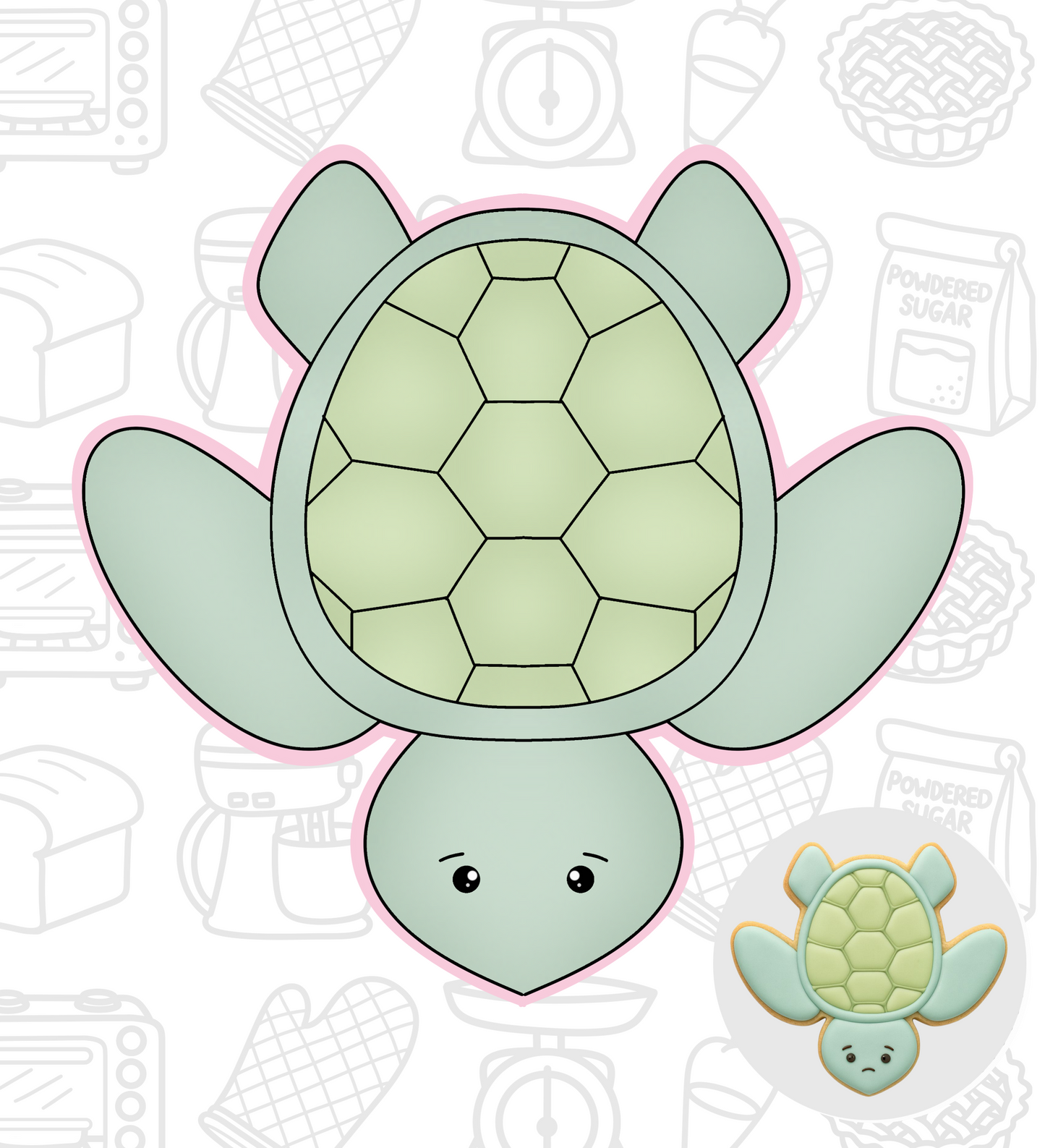 290. Turtle Cookie Cutter