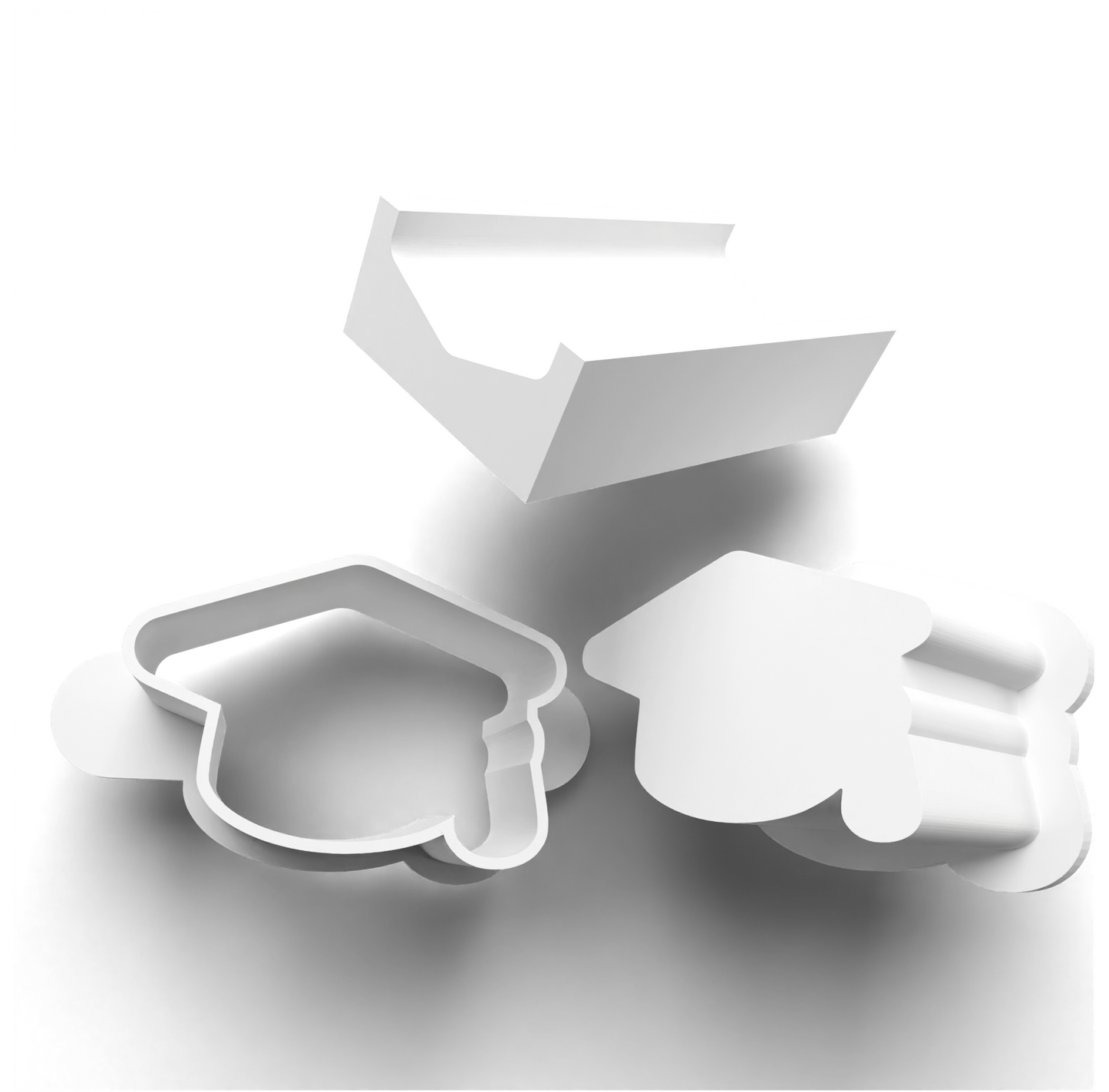 33. Graduation Cap Cake Pop Mould with Tray