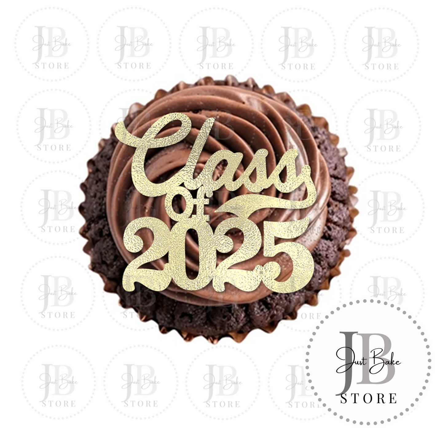 00180 - Class of 2025 Cupcake Topper - Pack of 3
