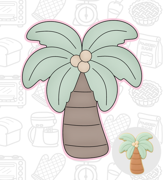 253. Palm Tree Cookie Cutter