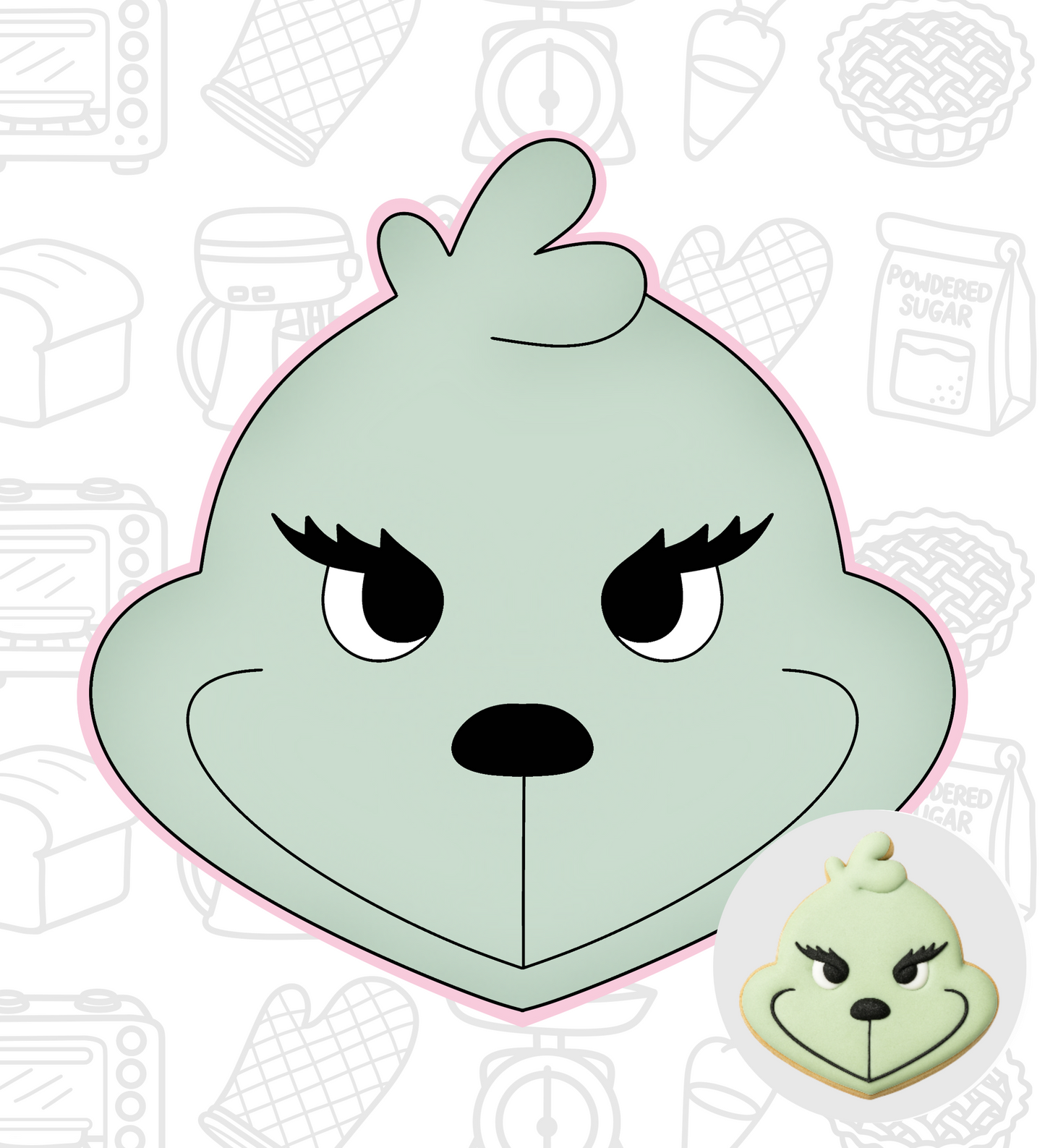 379. The Grinch Cookie Cutter