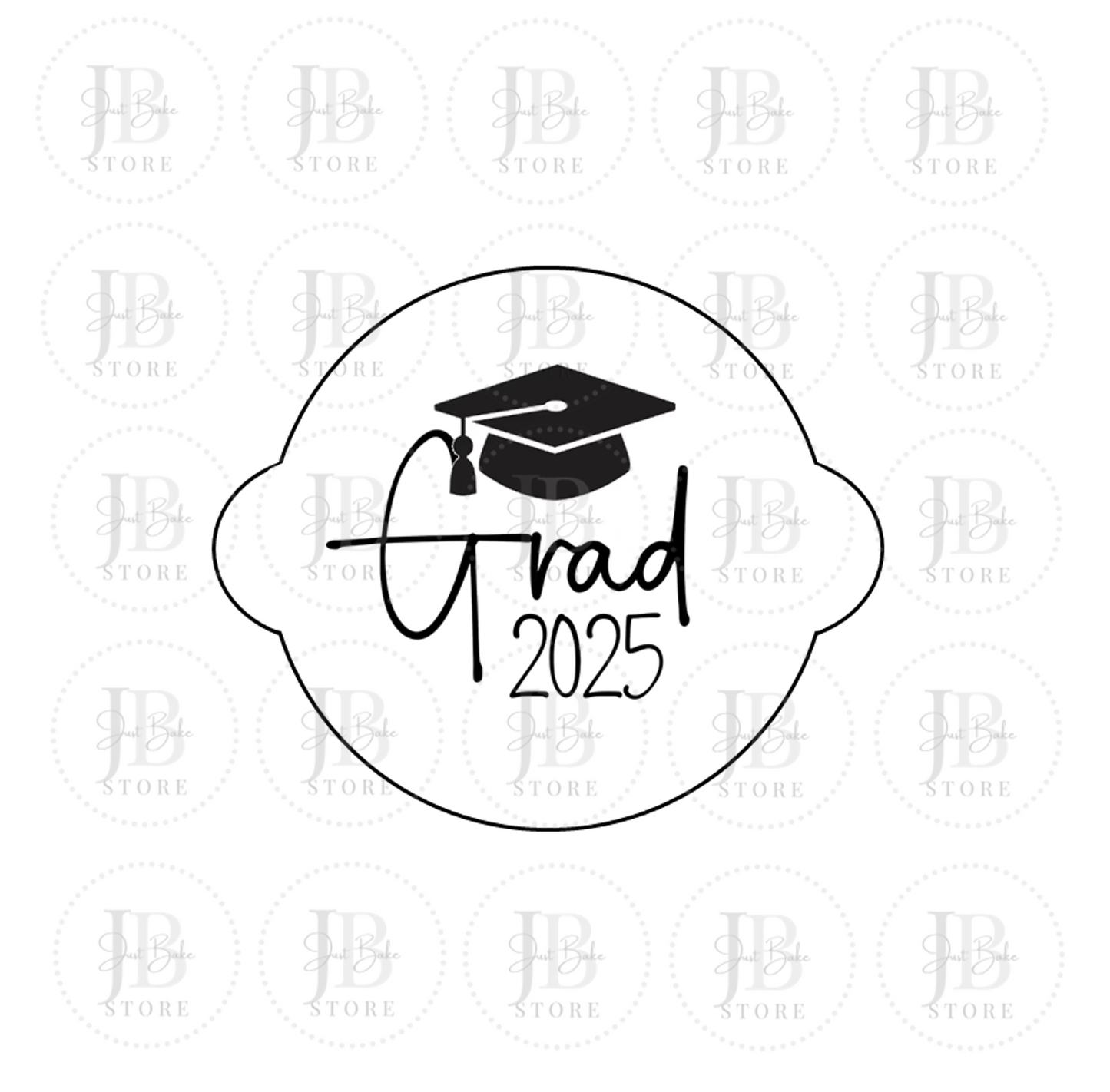 00183 - Grad 2025 Fondant Stamp