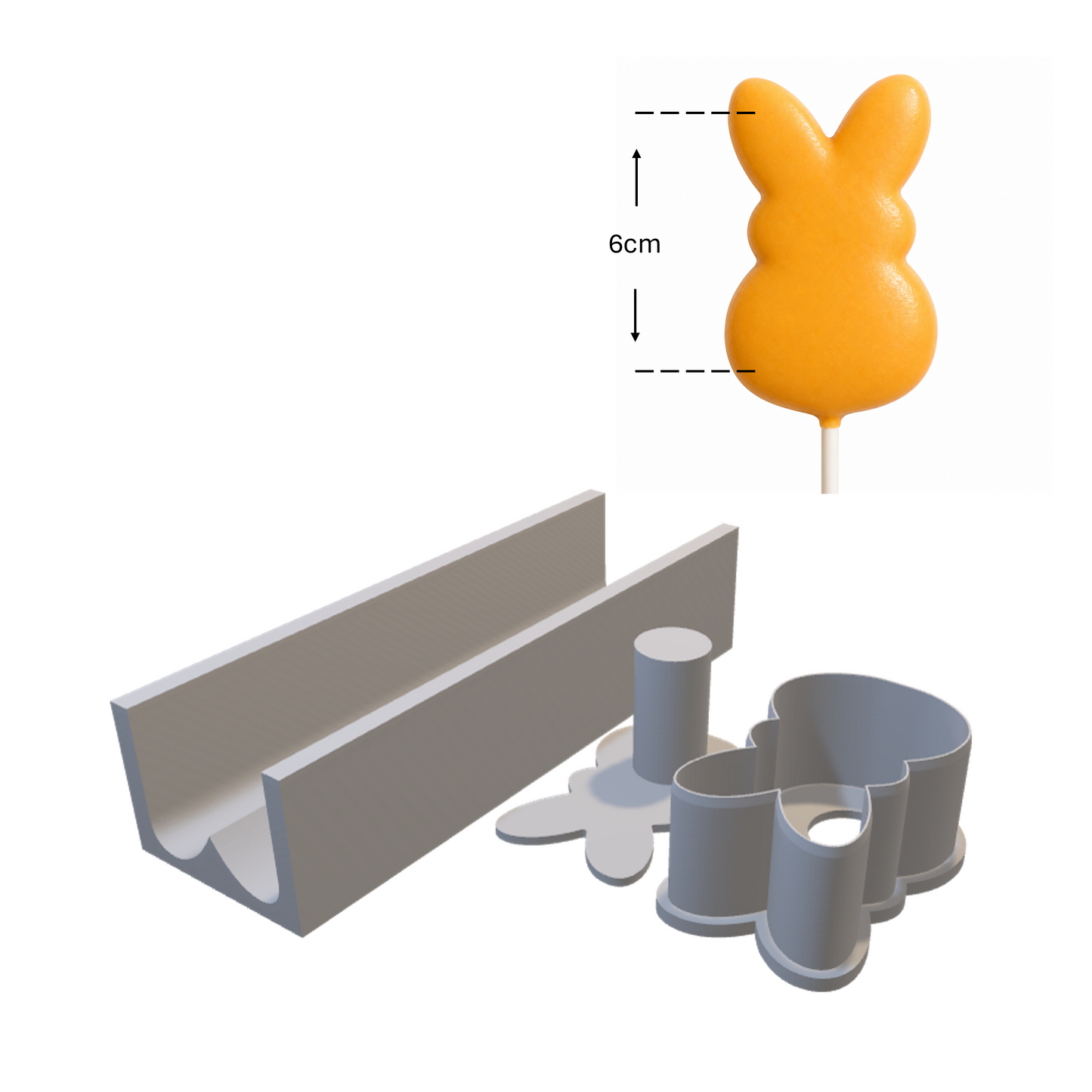 Bunny Cake Pop Mold