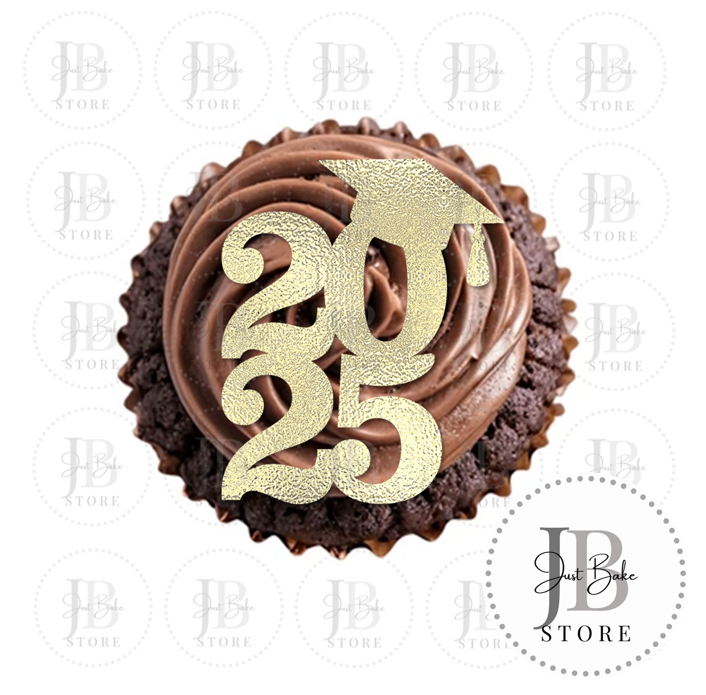 00189 - Graduation 2025 Cupcake Topper - Pack of 3