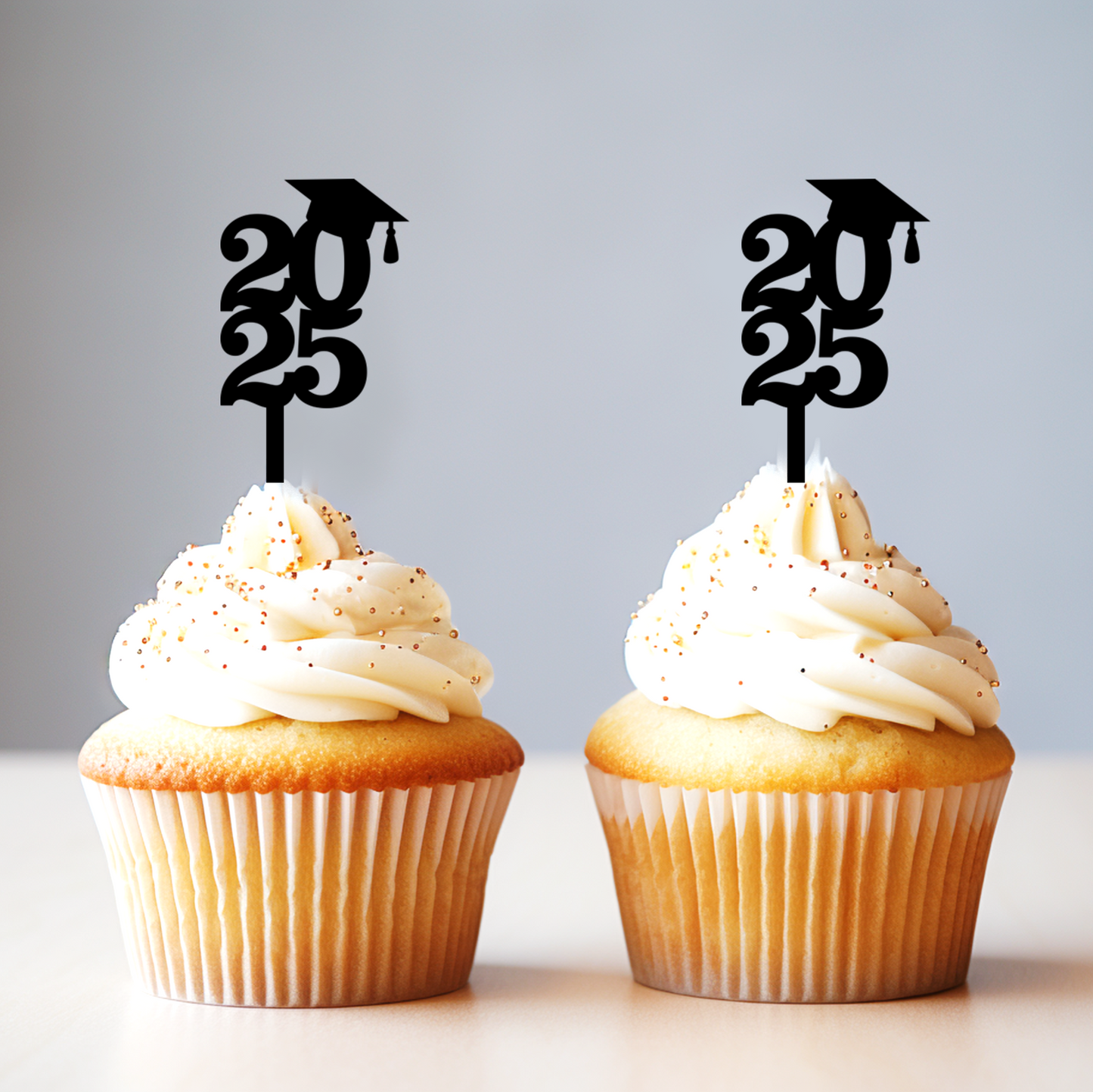 00191 - Graduation Cupcake Topper