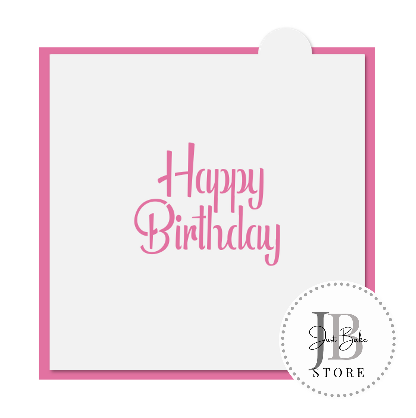 PYO0088 - Happy Birthday Stencil
