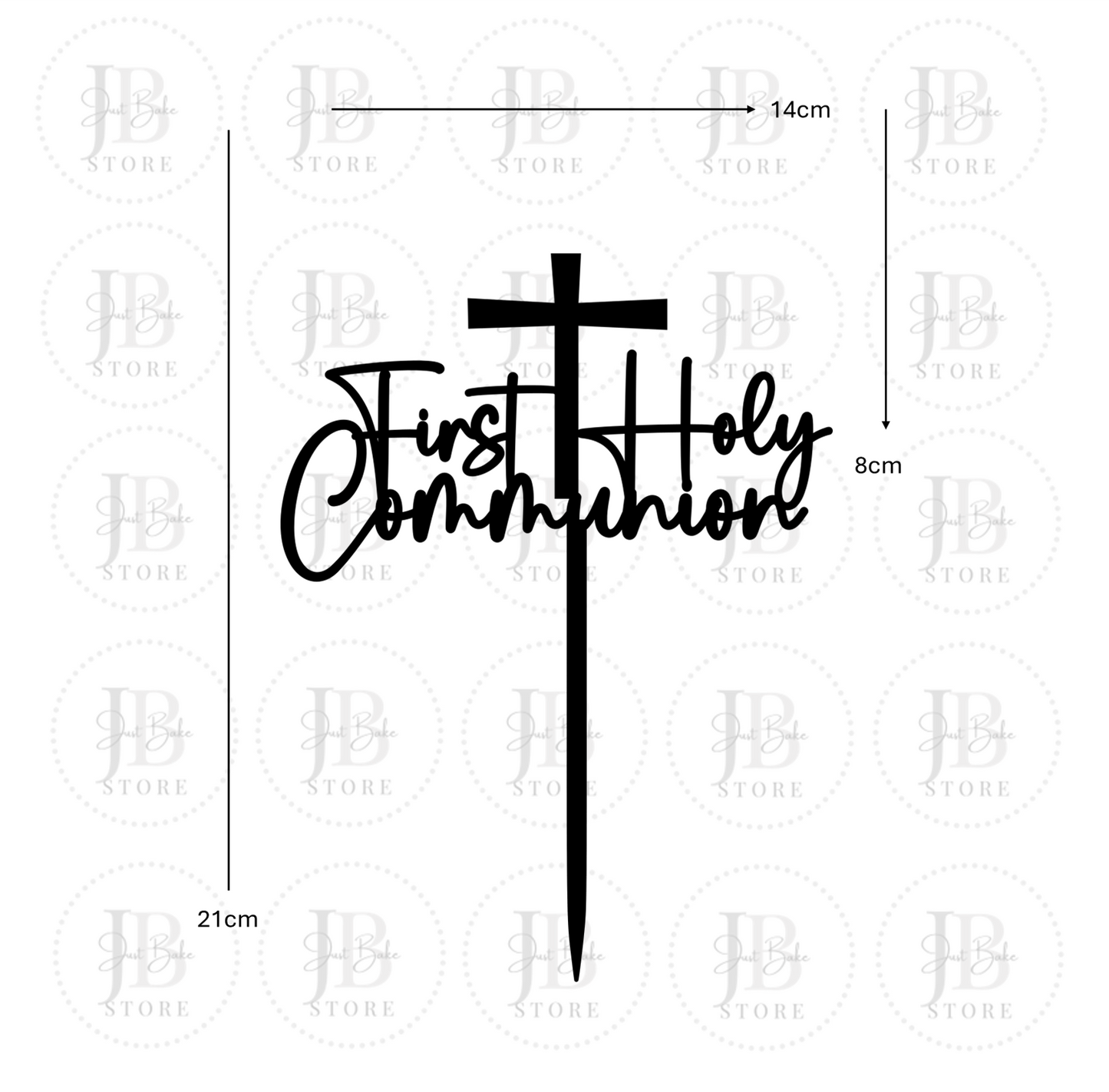 00179 - First Holy Communion Cake Topper