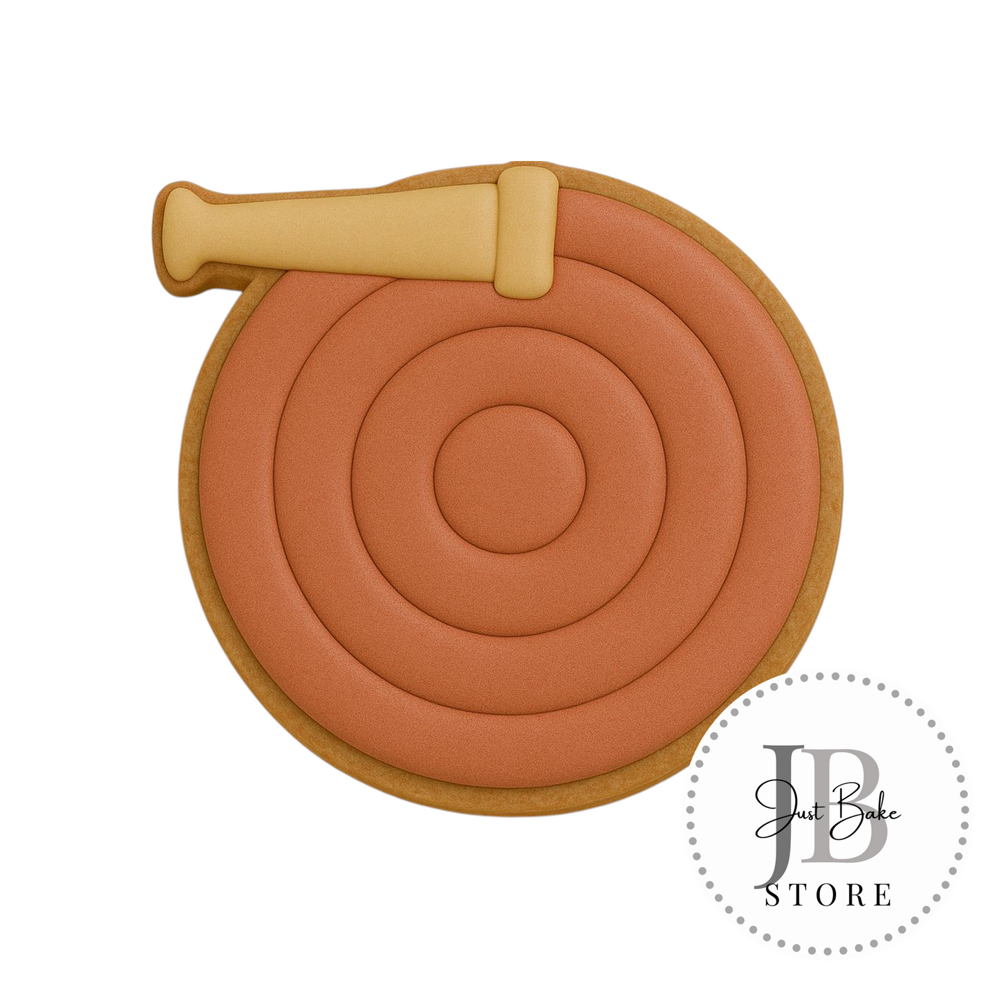 C0191 - Firefighter - Hose Cookie Cutter