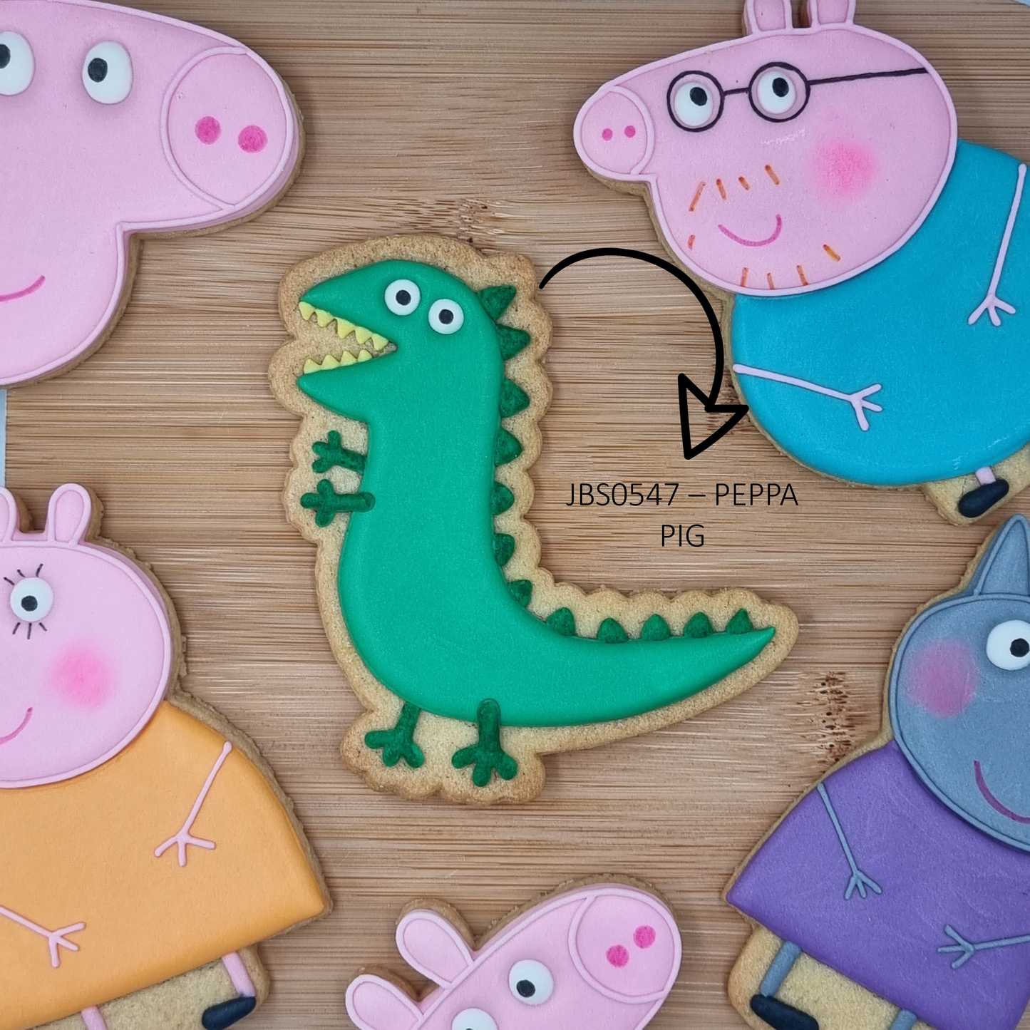 JBS0547 - PEPPA PIG COOKIE CUTTER