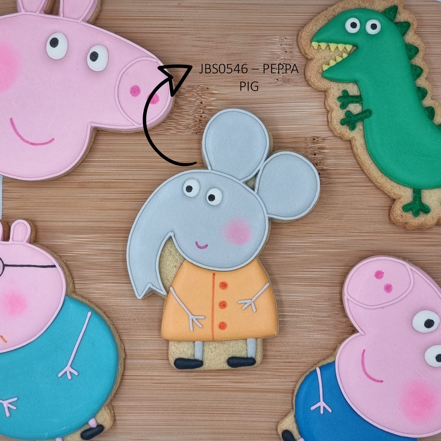 JBS0546 - PEPPA PIG COOKIE CUTTER