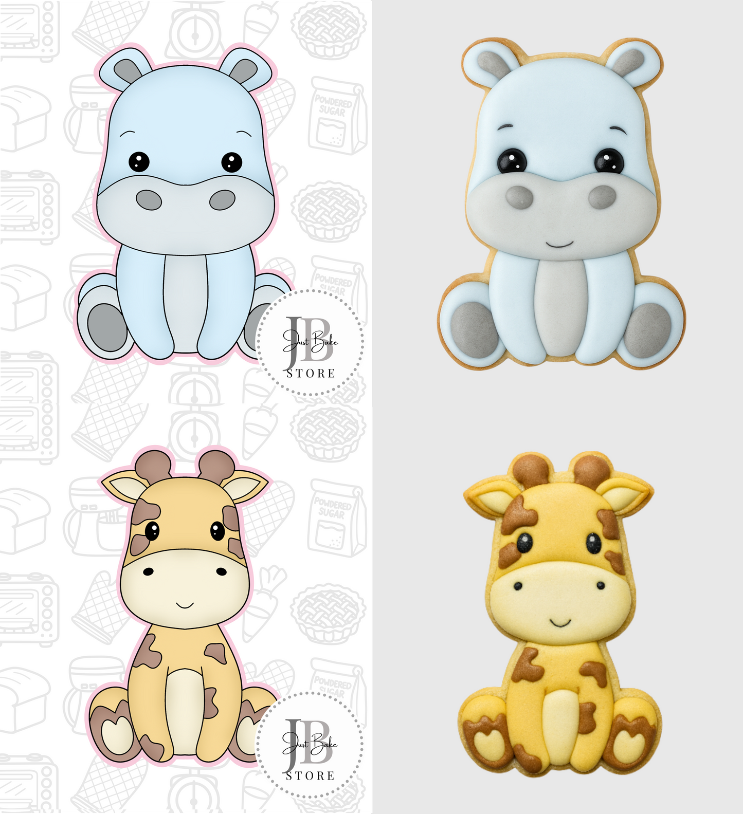 Safari Animals - Full Body